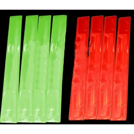 4 x Reflective Arm Band Leg Strap Bike Running Sport Safety Glow High Visibility
