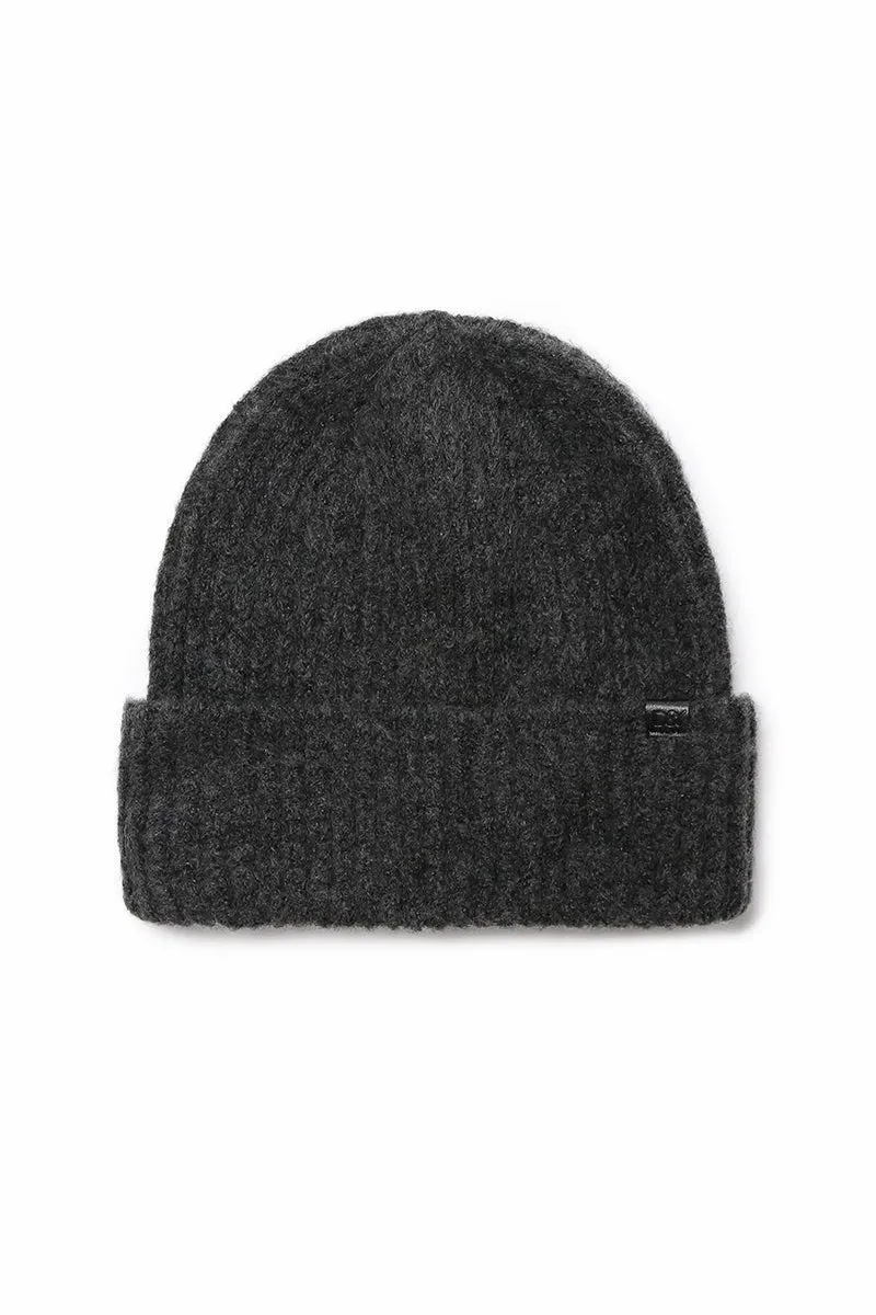 ABB251 - Marled yarn ribbed knit beanie