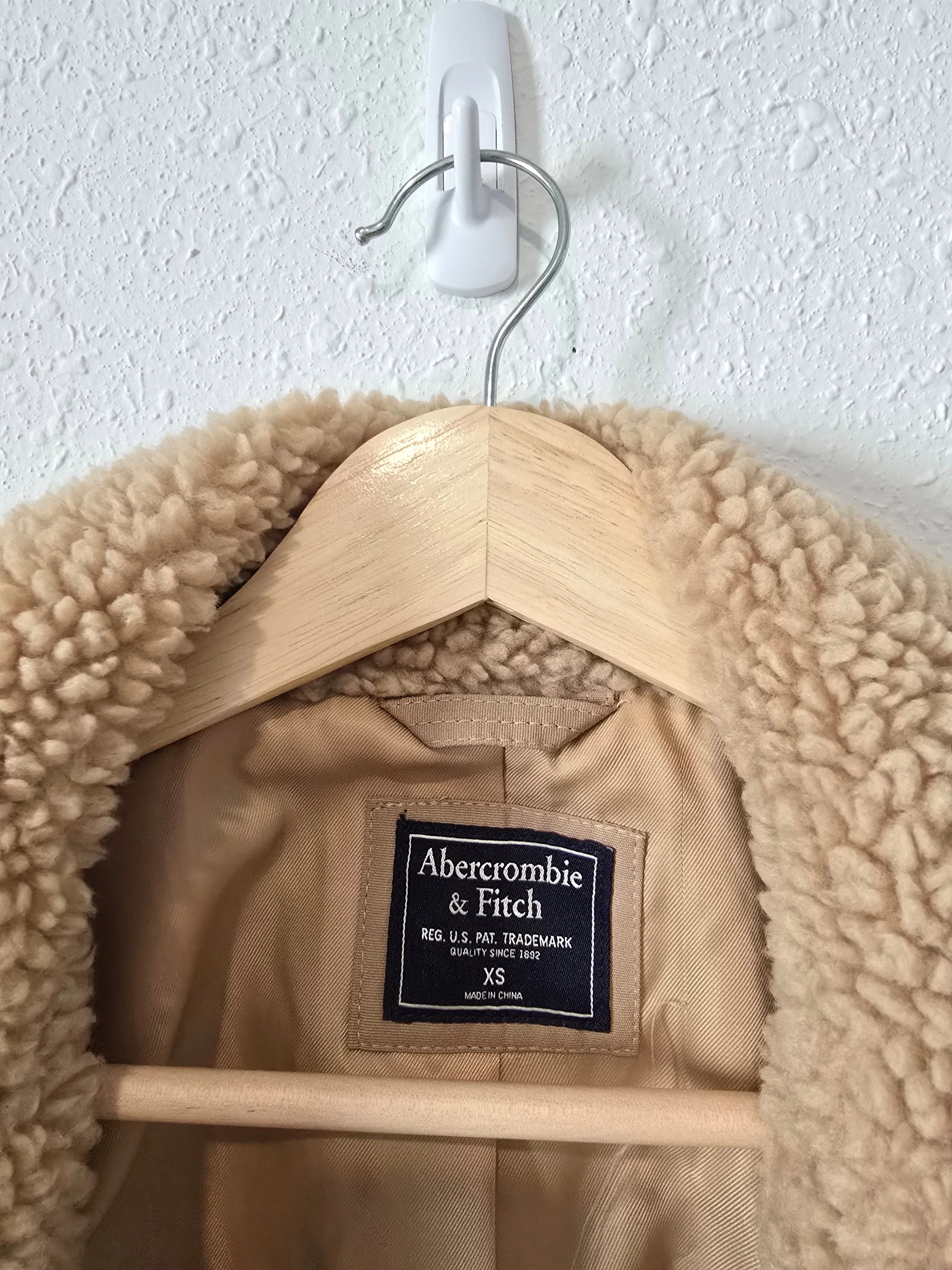 Abercrombie Sherpa Coat (XS)
