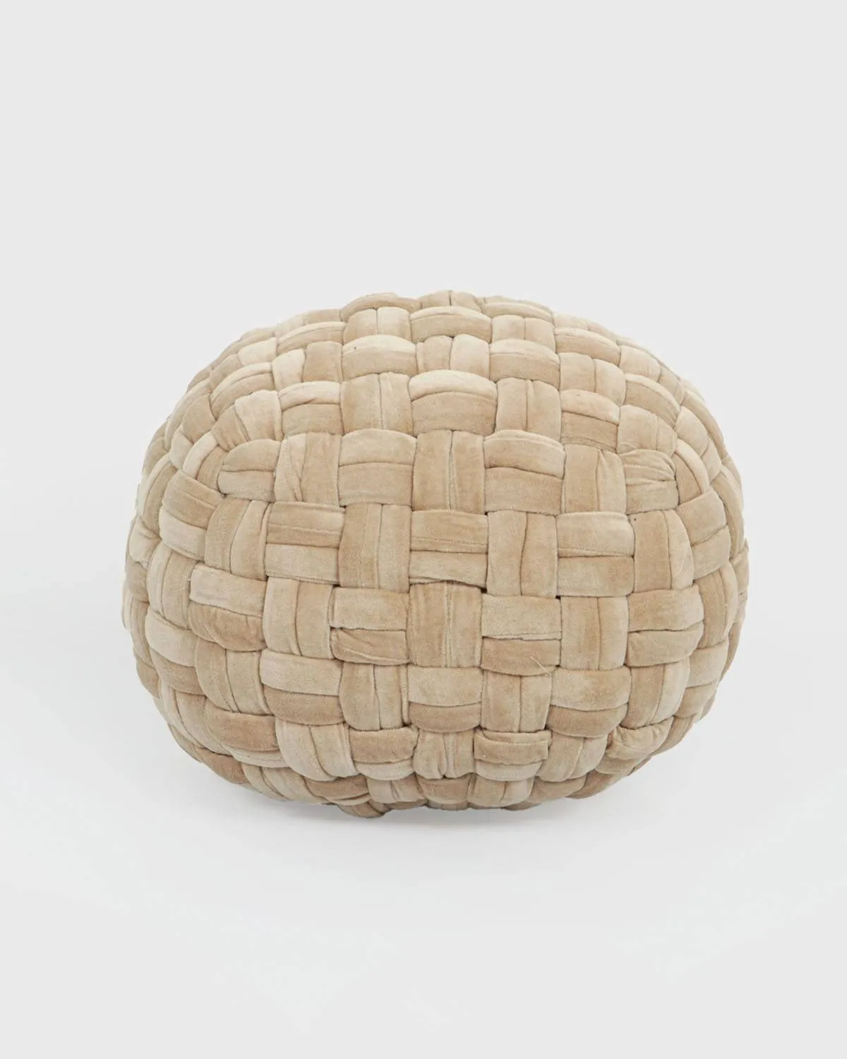Amelia Beige Pouf