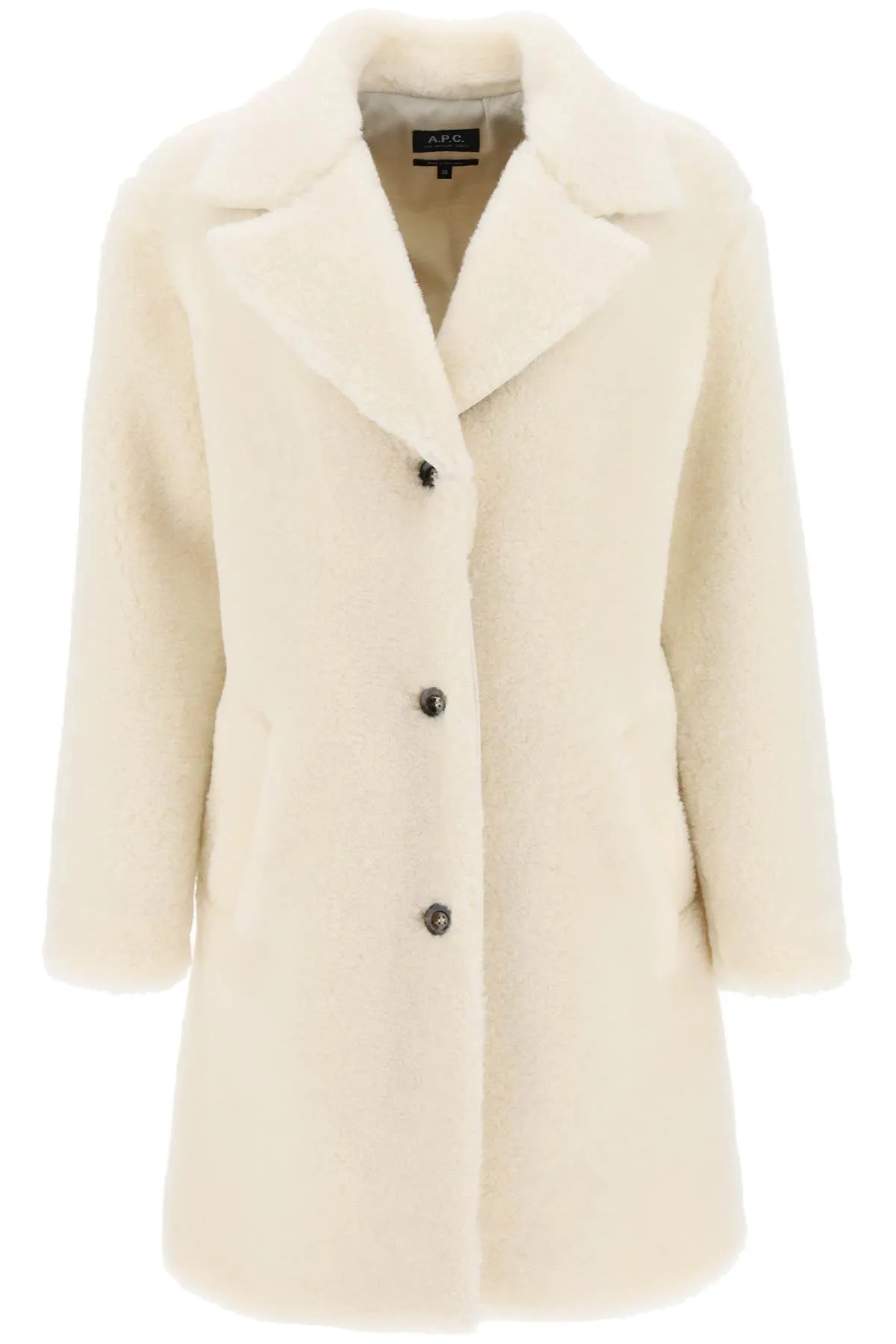 A.P.C. 'Nicolette' Teddy Coat