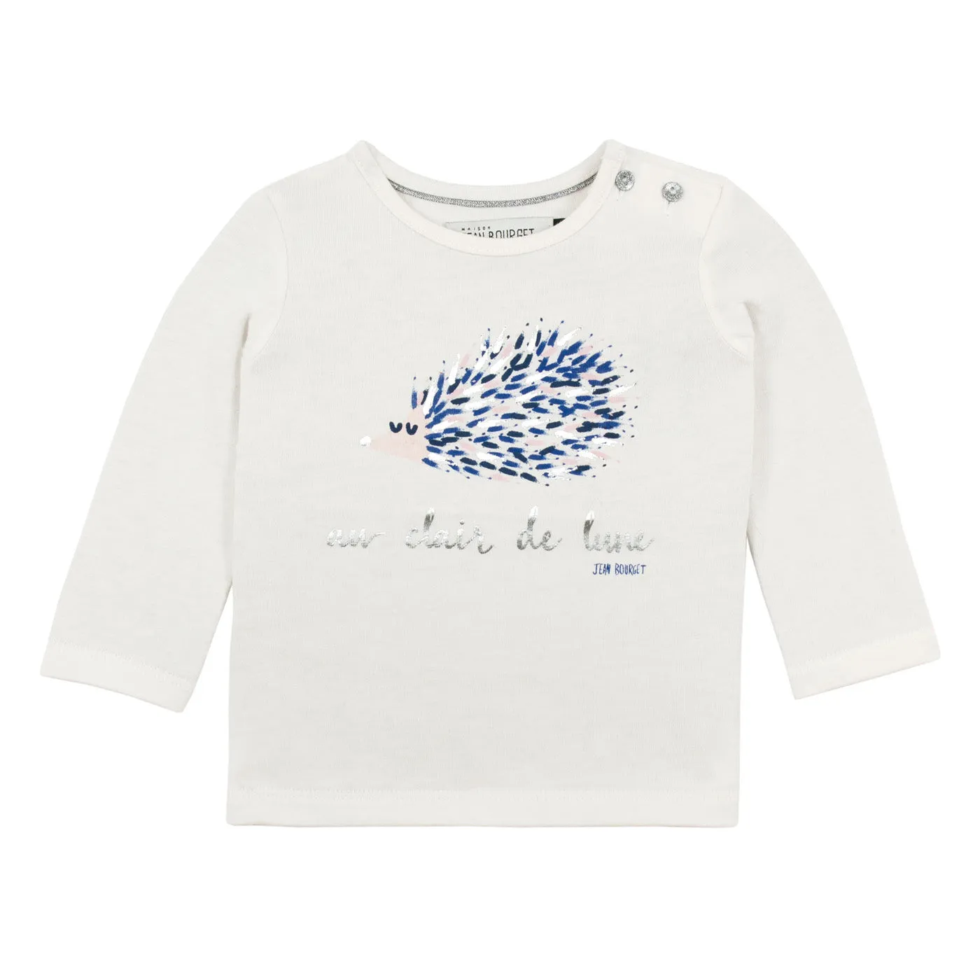 Baby Girls Hedgehog Graphic Tee