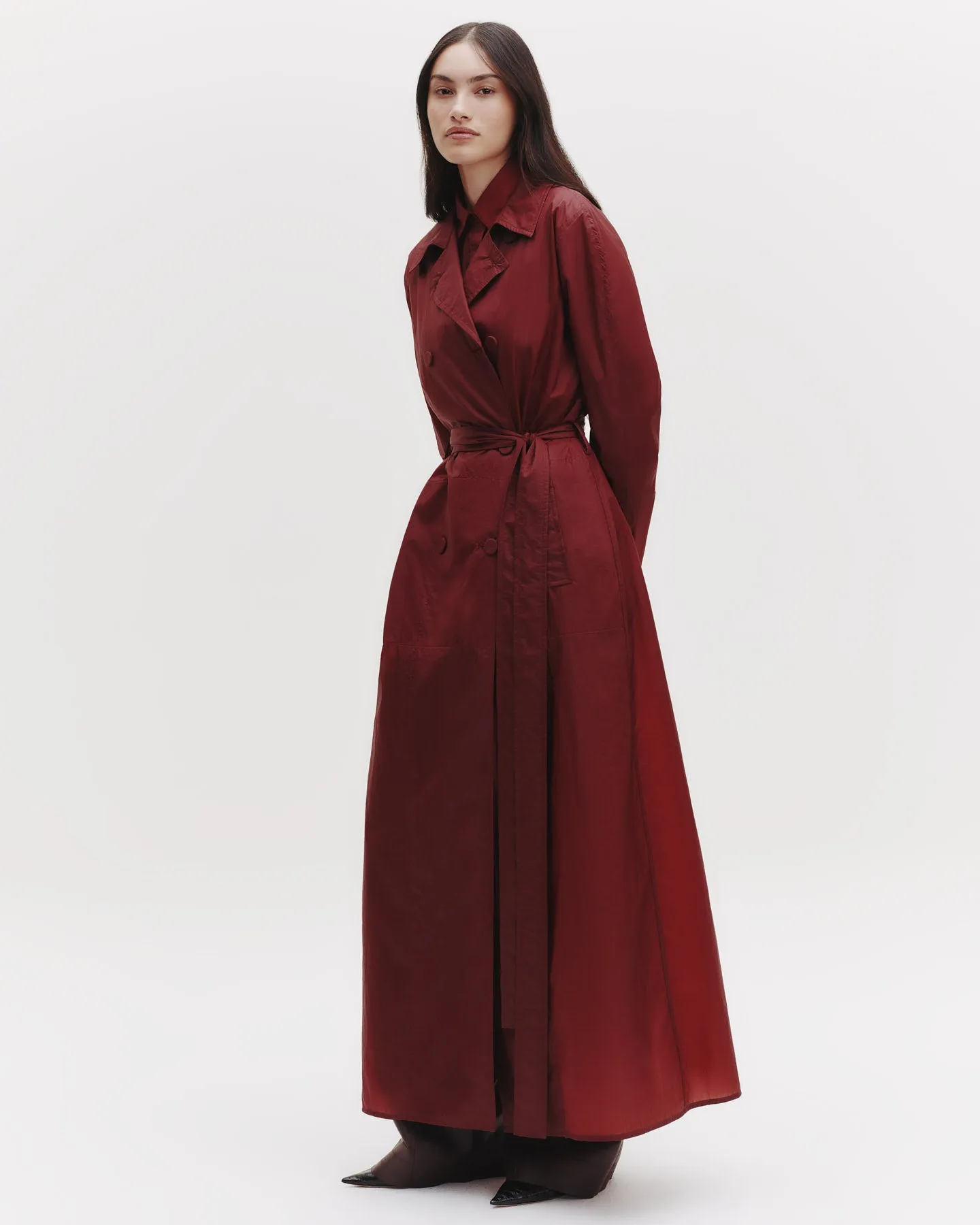 Back and Forth Trench in Nylon