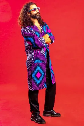 Bang Bang Purple Unisex Kimono