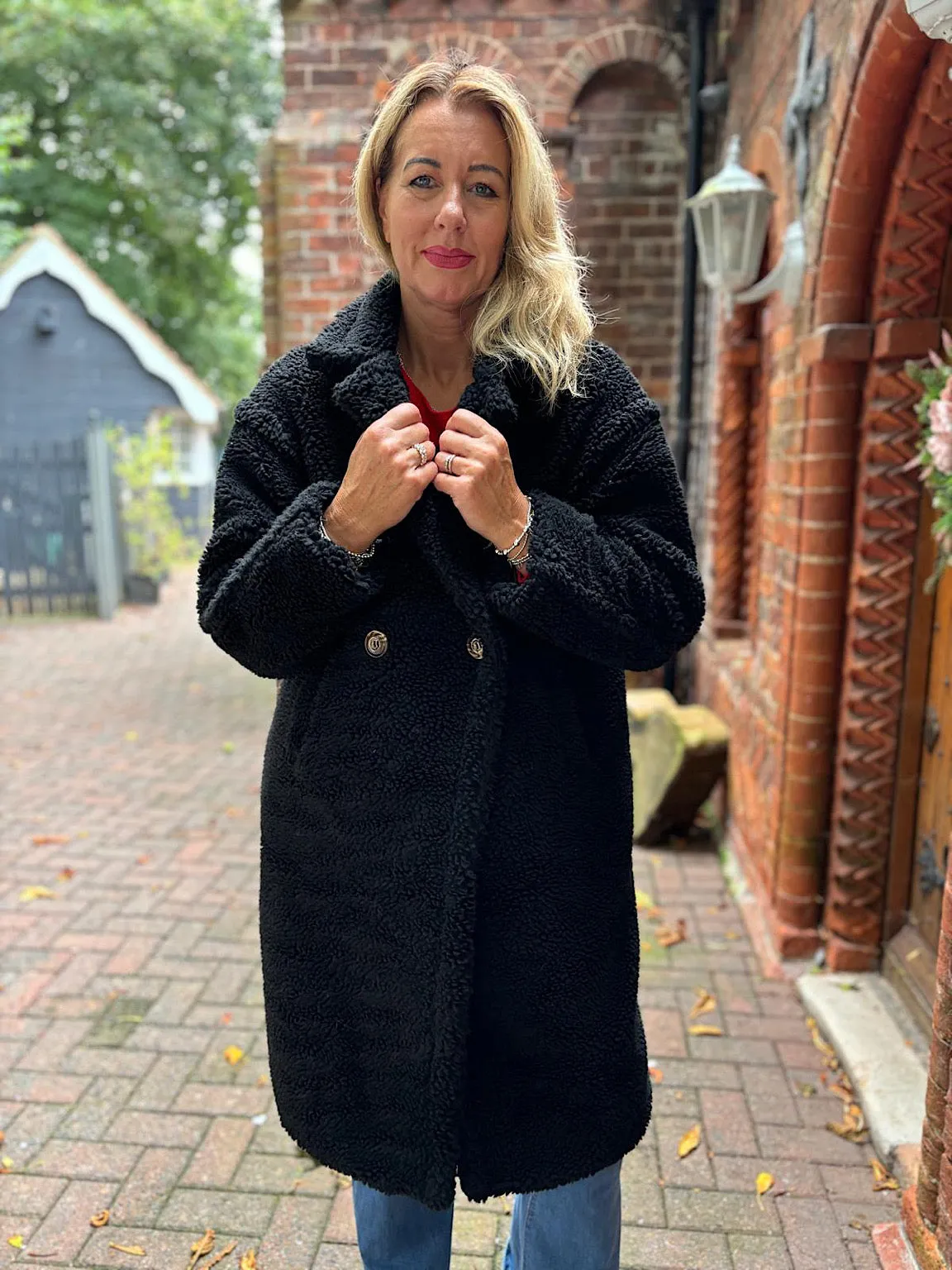 Black Teddy Coat Wendy