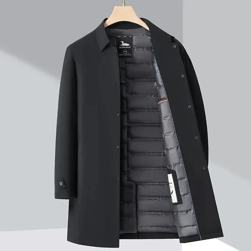 Brandon | Duck Down Trench Coat