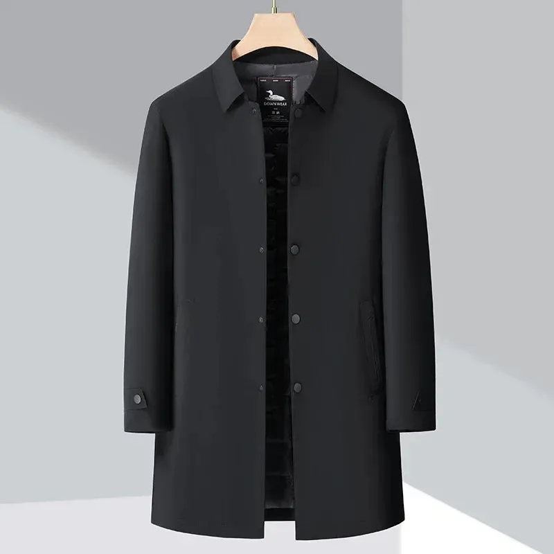 Brandon | Duck Down Trench Coat