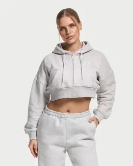 Calm Cropped Zip Jacket