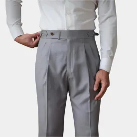 Classic Genova Sidetab Trousers - Cross & Crown