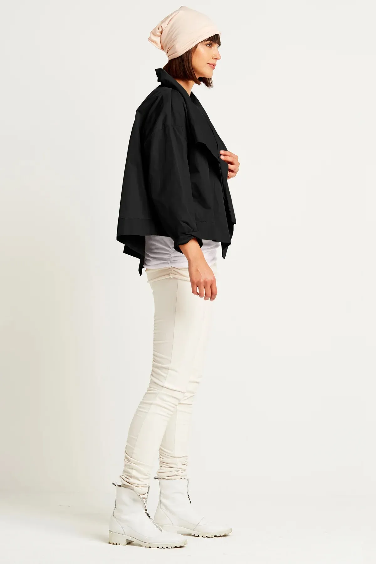 Cropped Asymmetrical Jacket