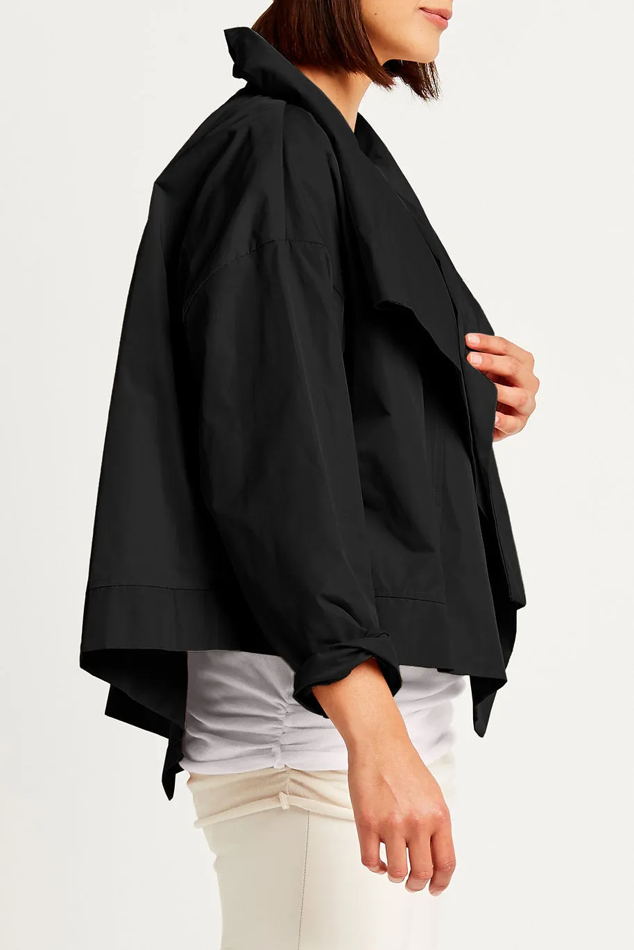 Cropped Asymmetrical Jacket