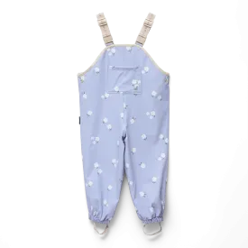 Crywolf Rain Overalls - Floral - Periwinkle