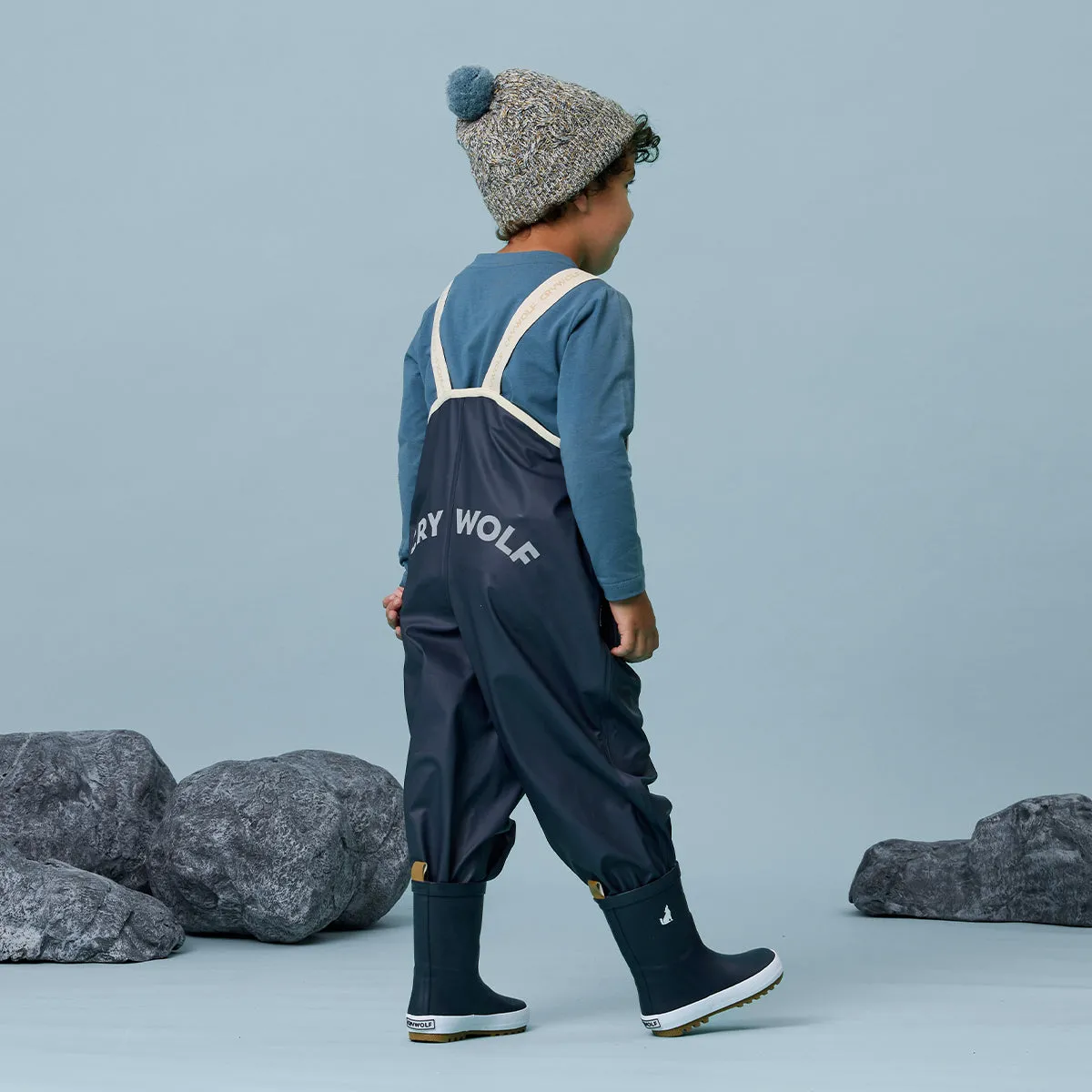 Crywolf Rain Overalls - Indigo