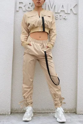 CY200 Zip Up Cropped Jacket