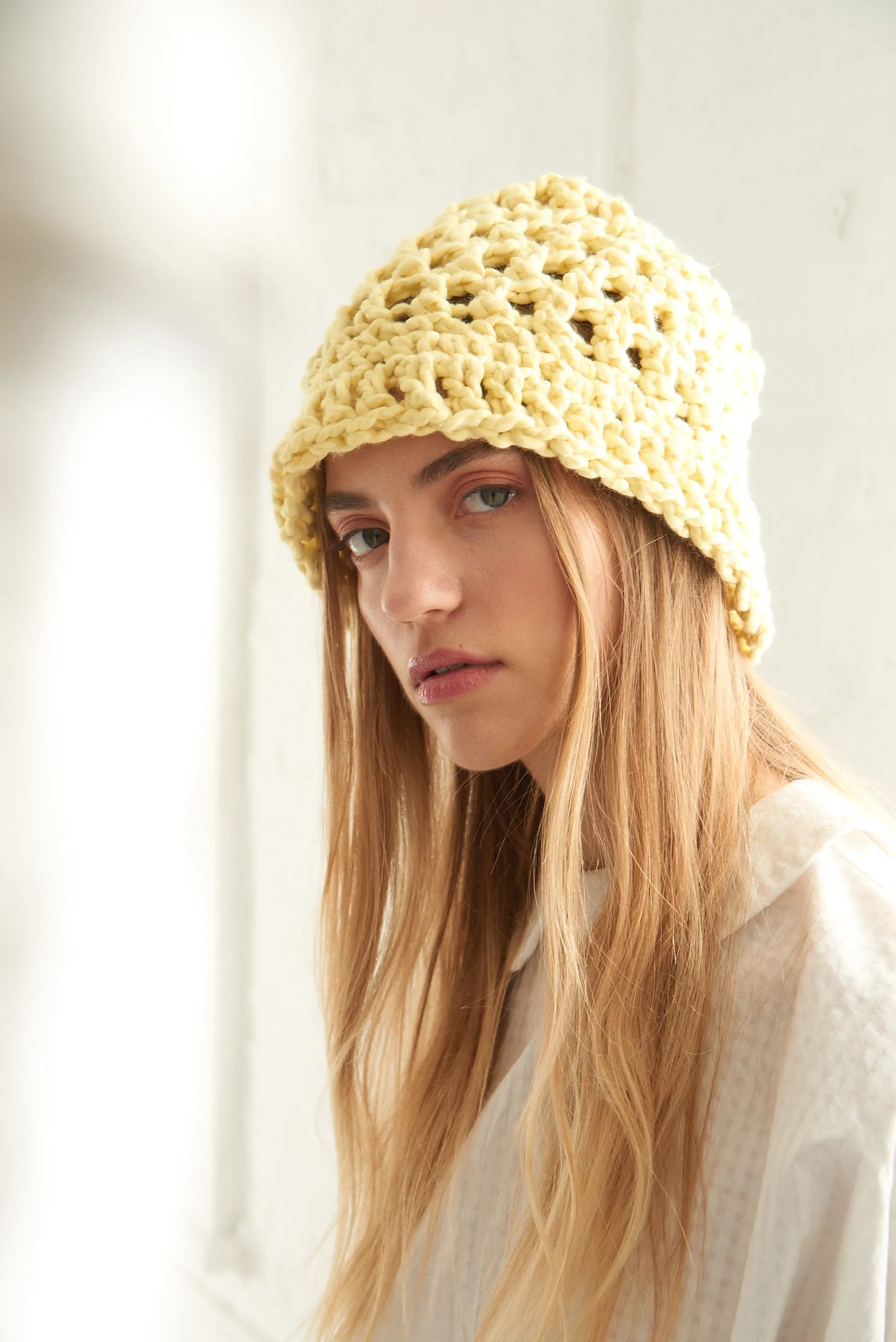 DIY Kit - Summer Crochet Beanie - Big Cotton