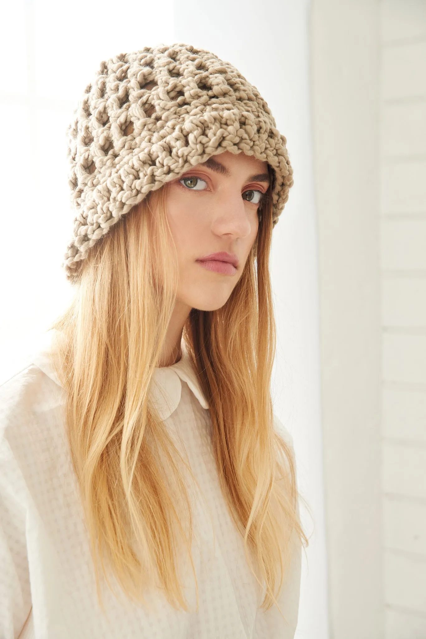 DIY Kit - Summer Crochet Beanie - Big Cotton