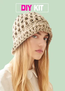DIY Kit - Summer Crochet Beanie - Big Cotton