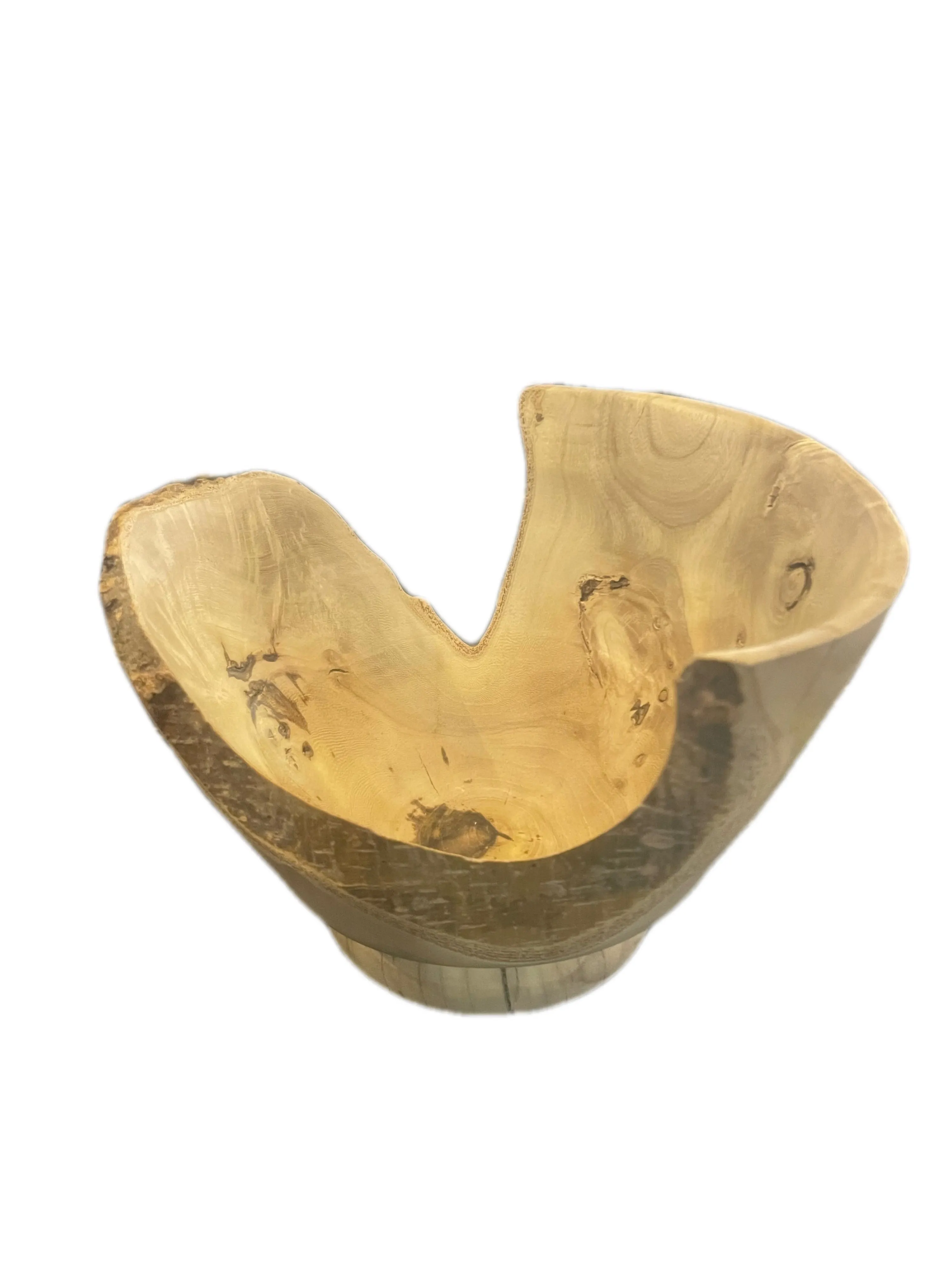 FOG WOOD CANOE BOWL
