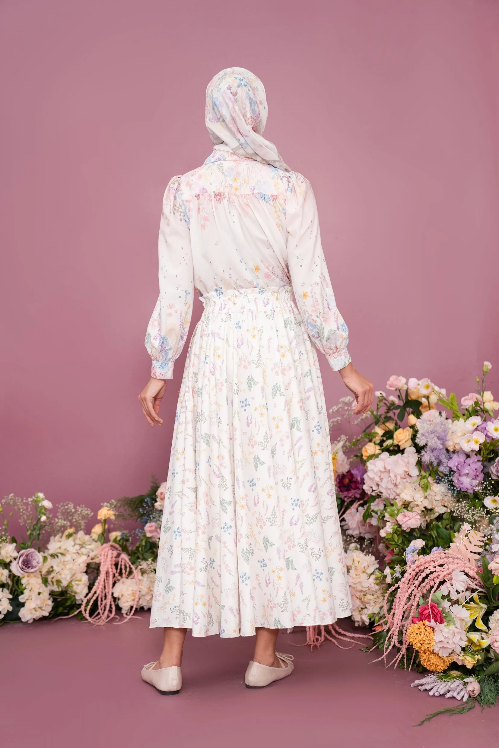 Gardenia Skirt Garden Glow