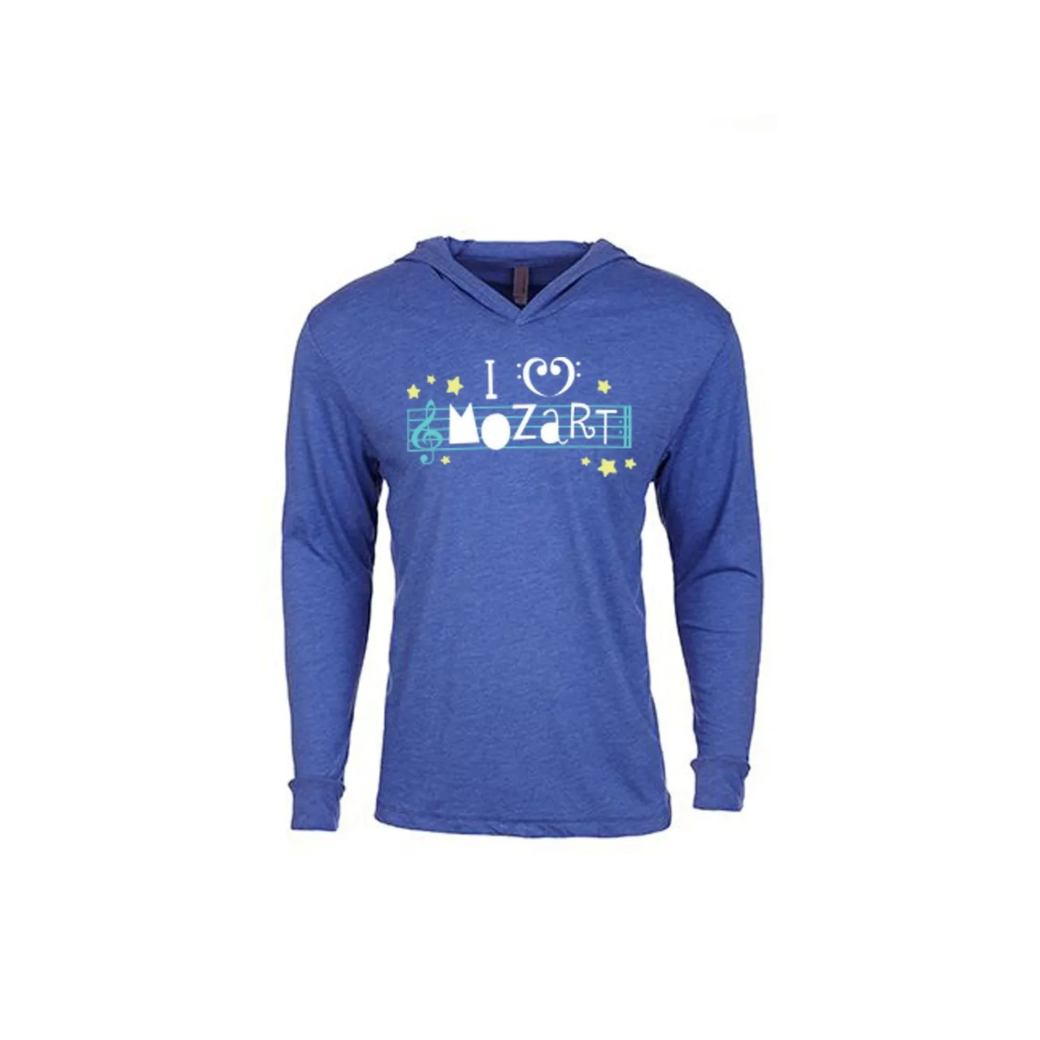 Genius Series Long Sleeve Hooded Tee - Mozart