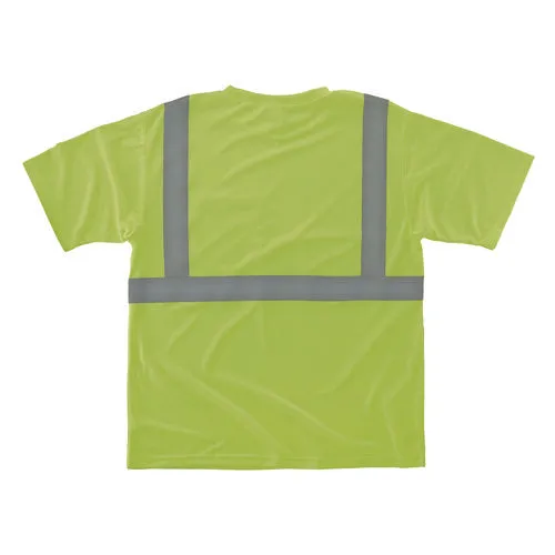 Glowear 8289-eco Class 2 Recycled Hi-vis T-shirt, 4x-large, Lime