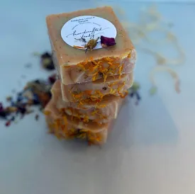 Handcrafted Herbal Eucalyptus, Lemon & Marigold Soap