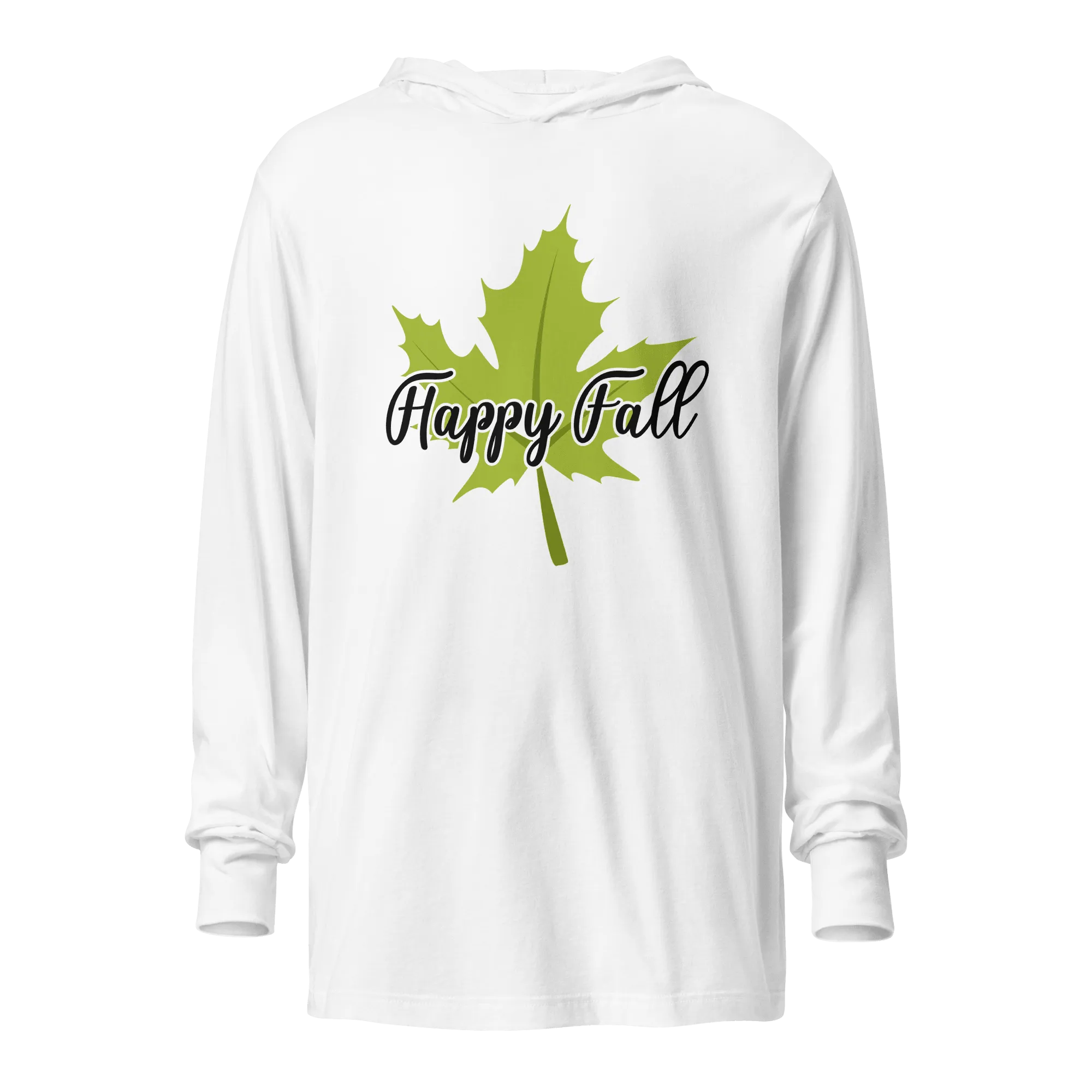 Happy Fall Hooded long-sleeve tee