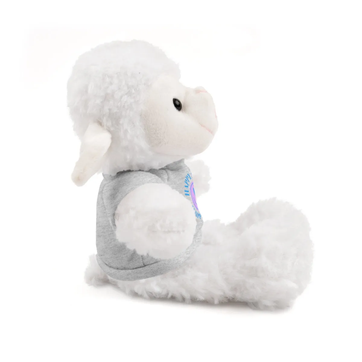 Happy Spirit Happy Life Stuffie, Stuffy, Stuffed Animals with Tee, Happy Mind Gift, Inspo , Love Toy Panda, Bear, Bunny, Jaguar, She