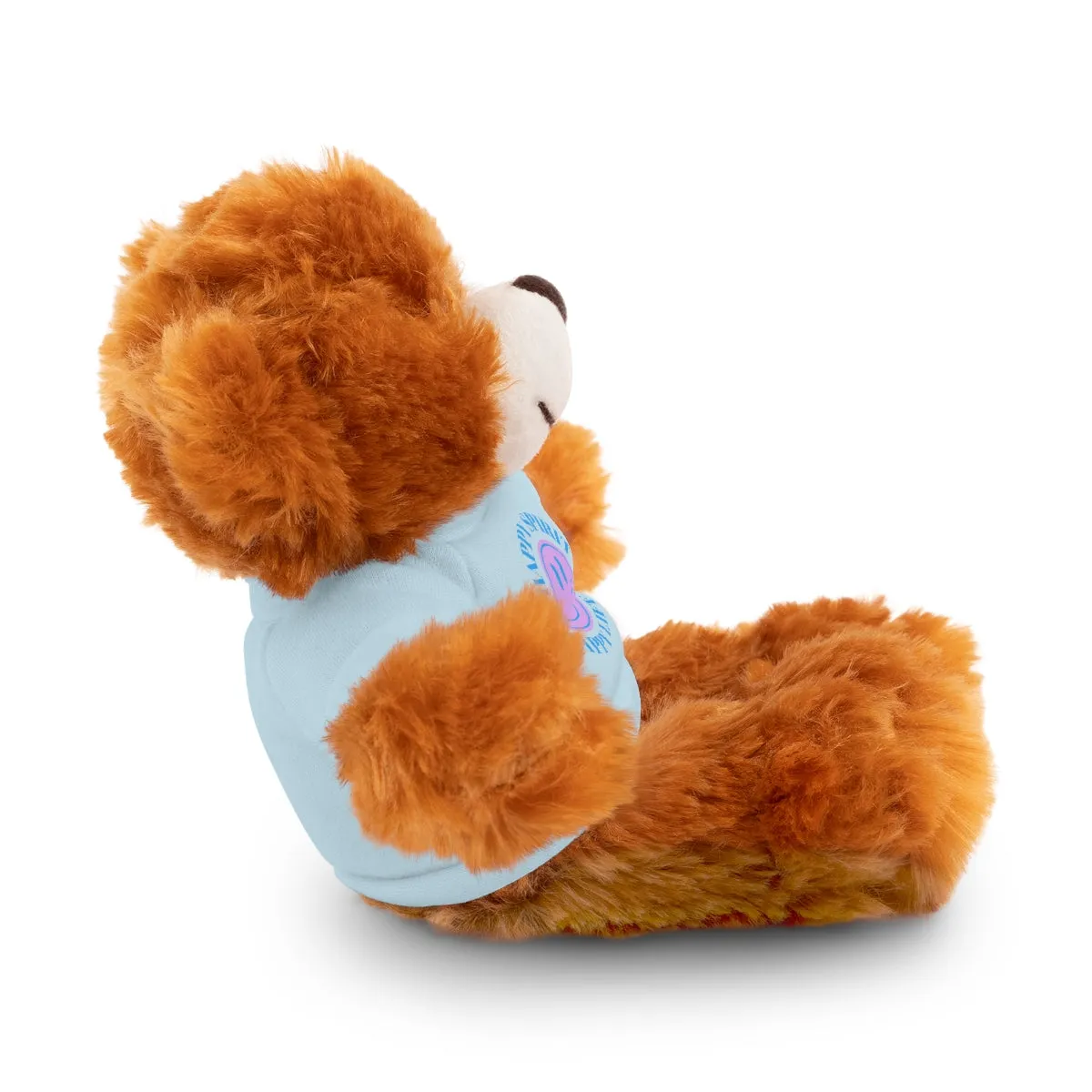 Happy Spirit Happy Life Stuffie, Stuffy, Stuffed Animals with Tee, Happy Mind Gift, Inspo , Love Toy Panda, Bear, Bunny, Jaguar, She