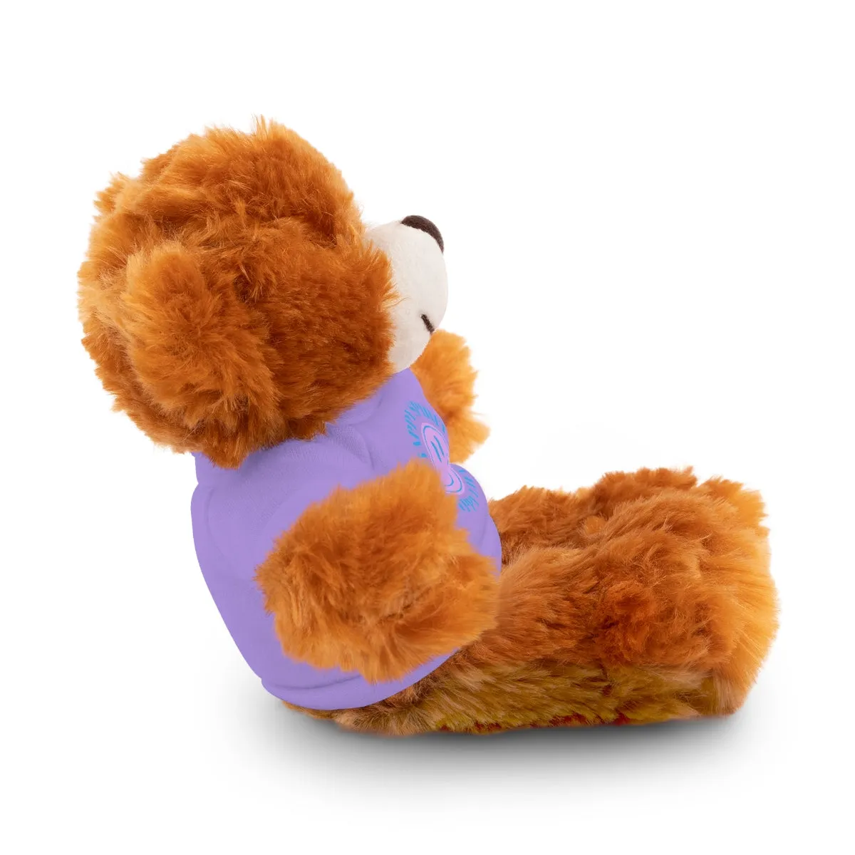 Happy Spirit Happy Life Stuffie, Stuffy, Stuffed Animals with Tee, Happy Mind Gift, Inspo , Love Toy Panda, Bear, Bunny, Jaguar, She