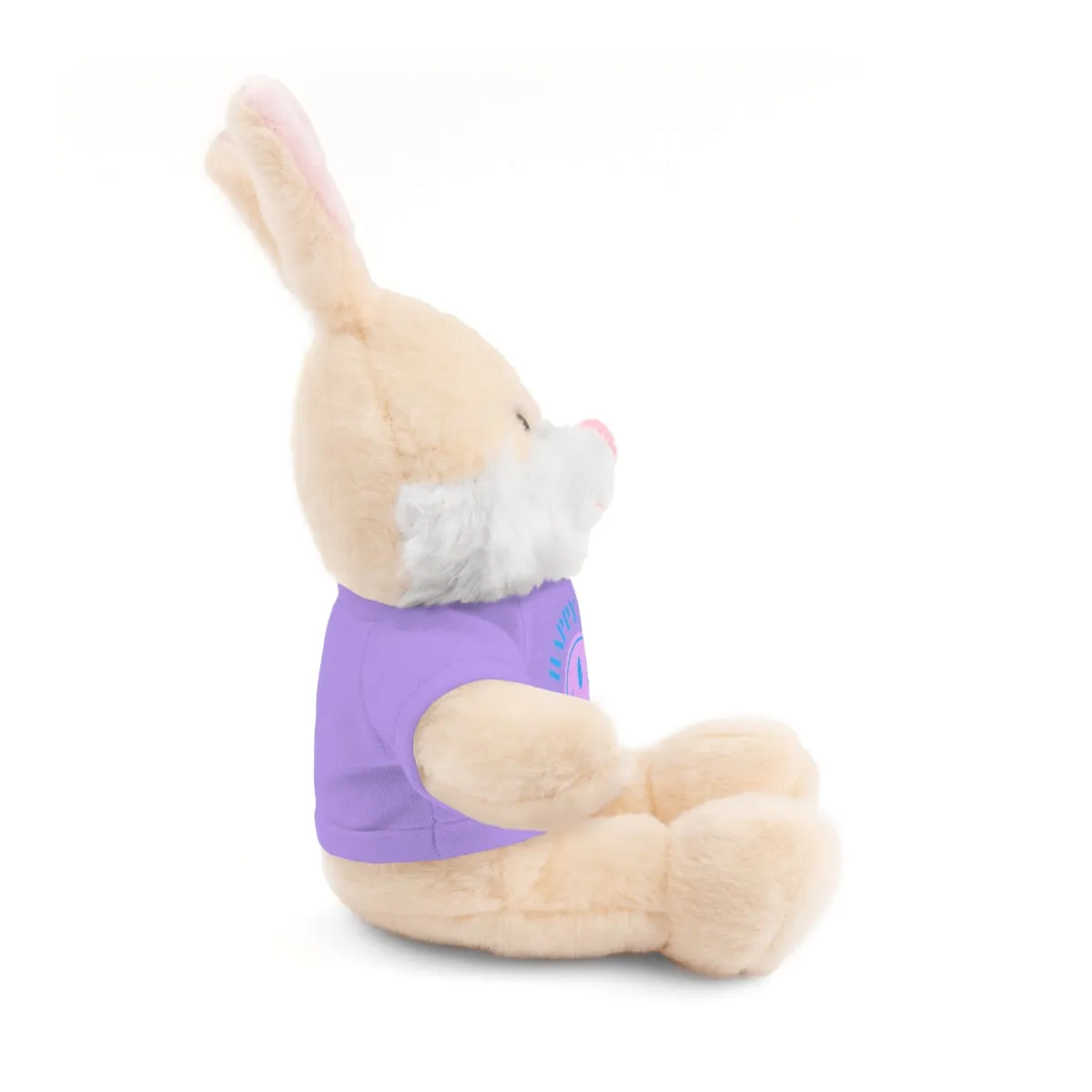 Happy Spirit Happy Life Stuffie, Stuffy, Stuffed Animals with Tee, Happy Mind Gift, Inspo , Love Toy Panda, Bear, Bunny, Jaguar, She