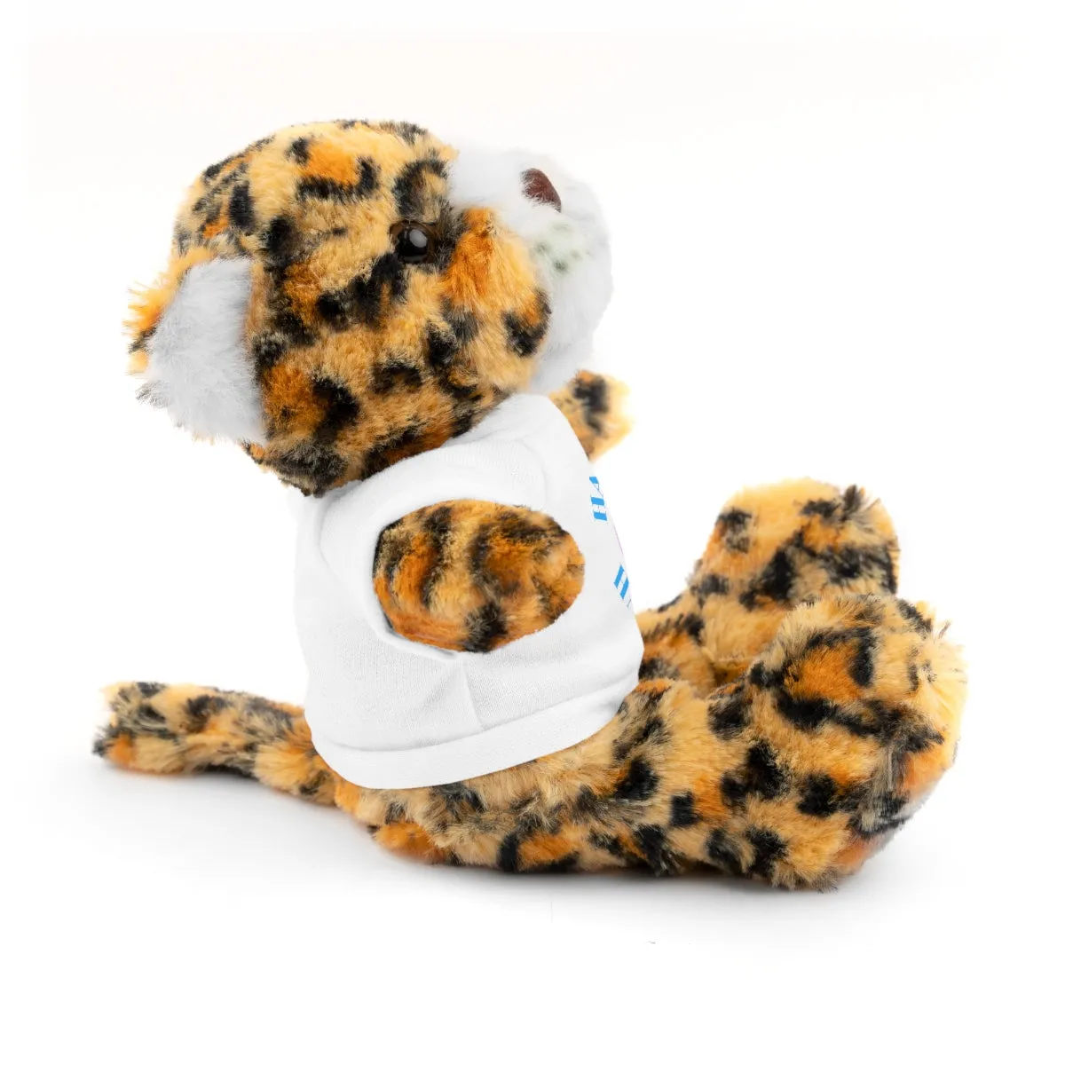 Happy Spirit Happy Life Stuffie, Stuffy, Stuffed Animals with Tee, Happy Mind Gift, Inspo , Love Toy Panda, Bear, Bunny, Jaguar, She