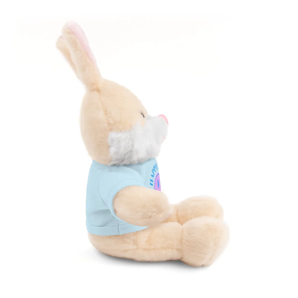 Happy Spirit Happy Life Stuffie, Stuffy, Stuffed Animals with Tee, Happy Mind Gift, Inspo , Love Toy Panda, Bear, Bunny, Jaguar, She