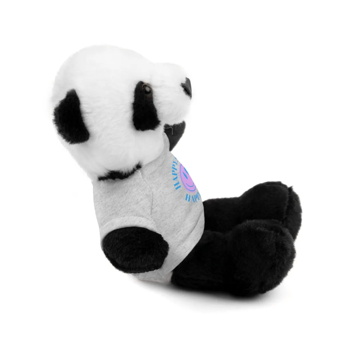 Happy Spirit Happy Life Stuffie, Stuffy, Stuffed Animals with Tee, Happy Mind Gift, Inspo , Love Toy Panda, Bear, Bunny, Jaguar, She