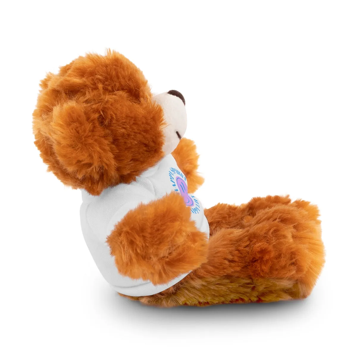 Happy Spirit Happy Life Stuffie, Stuffy, Stuffed Animals with Tee, Happy Mind Gift, Inspo , Love Toy Panda, Bear, Bunny, Jaguar, She