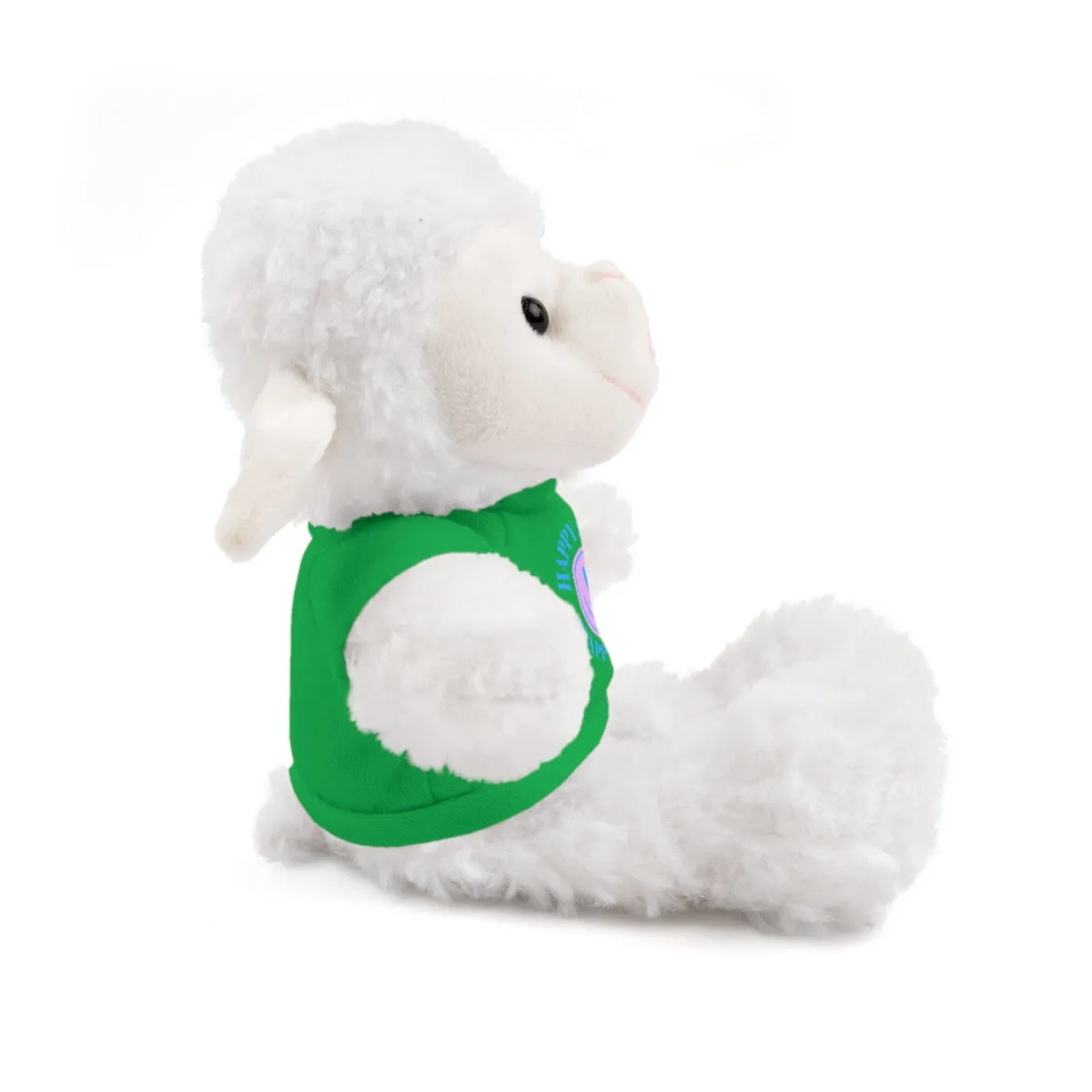 Happy Spirit Happy Life Stuffie, Stuffy, Stuffed Animals with Tee, Happy Mind Gift, Inspo , Love Toy Panda, Bear, Bunny, Jaguar, She