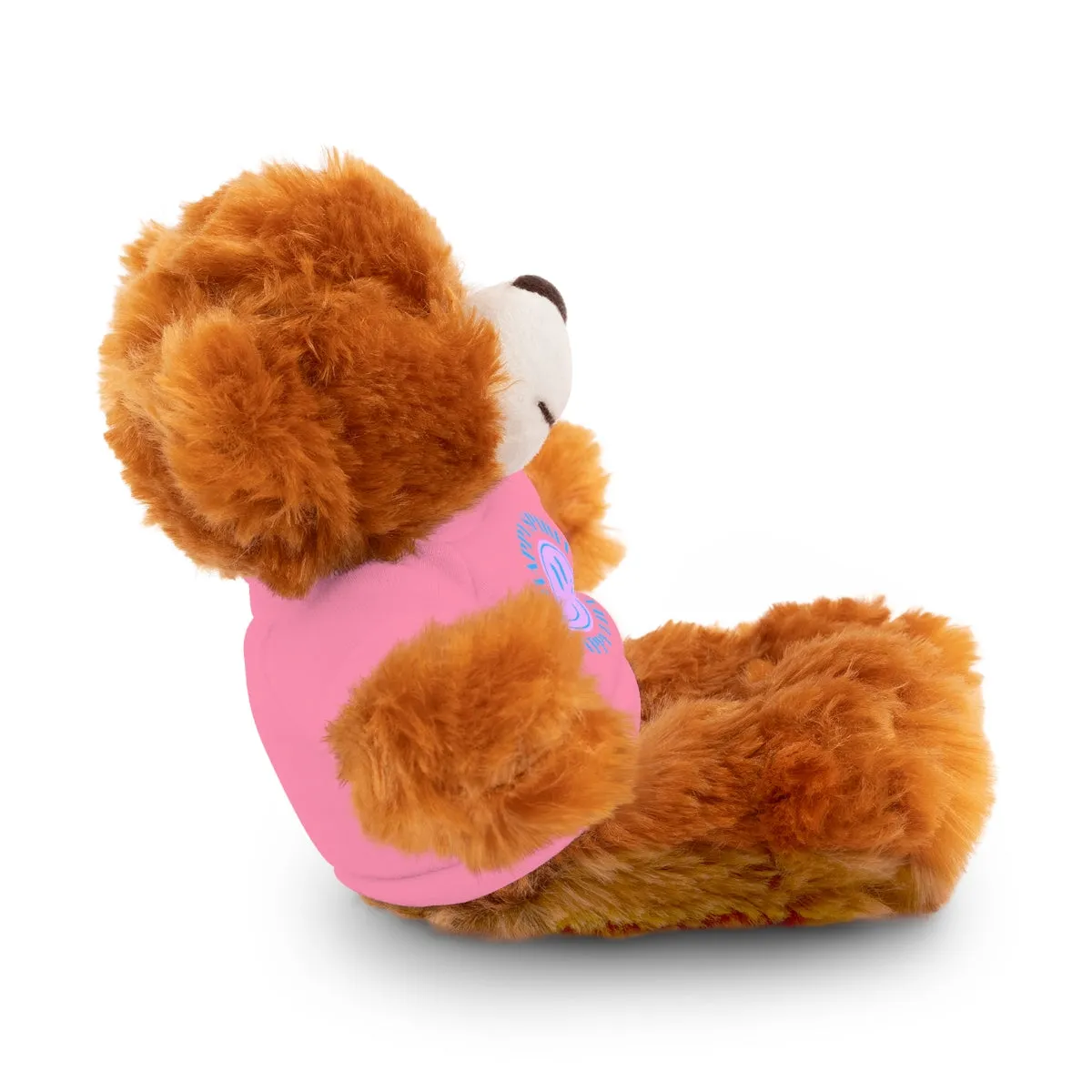 Happy Spirit Happy Life Stuffie, Stuffy, Stuffed Animals with Tee, Happy Mind Gift, Inspo , Love Toy Panda, Bear, Bunny, Jaguar, She