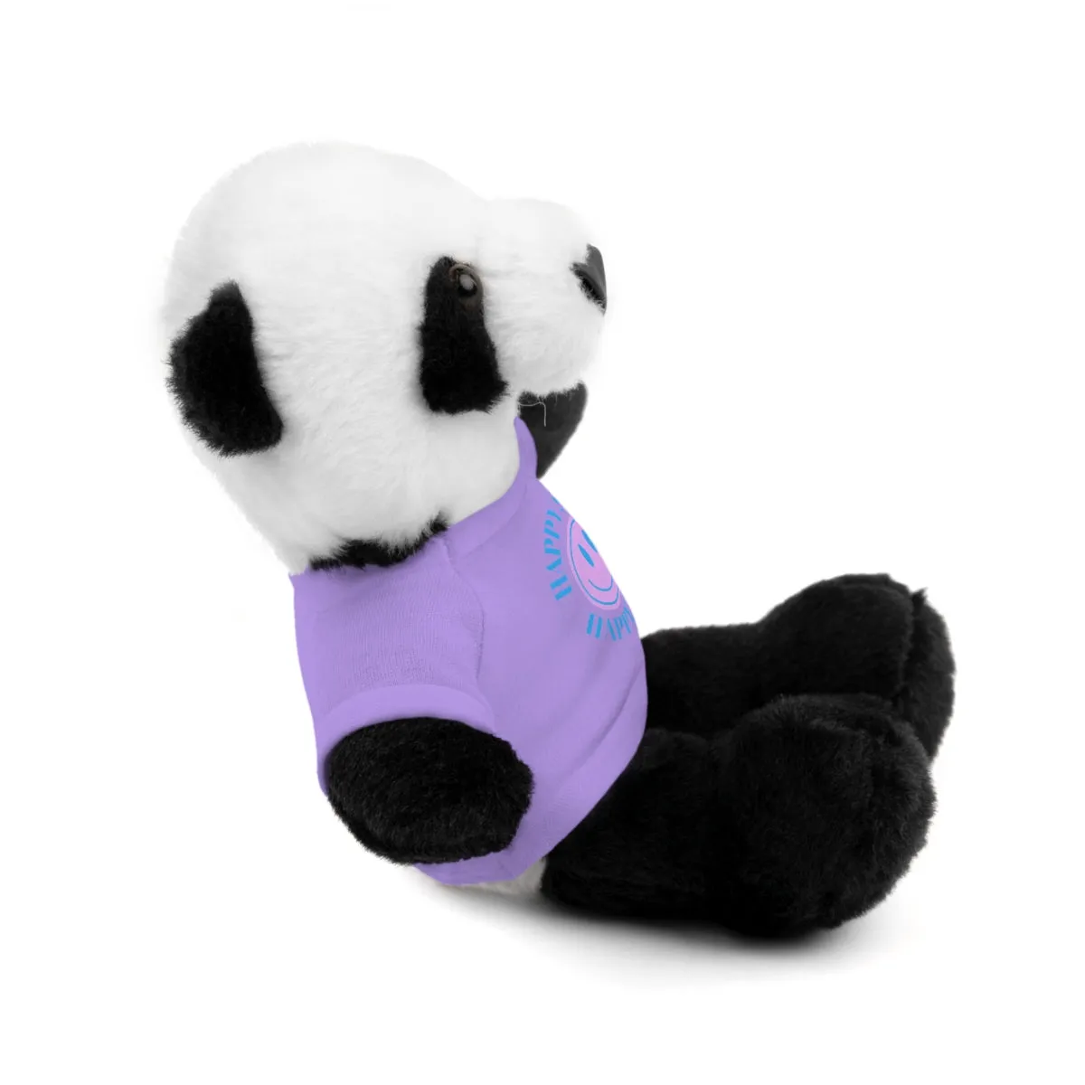 Happy Spirit Happy Life Stuffie, Stuffy, Stuffed Animals with Tee, Happy Mind Gift, Inspo , Love Toy Panda, Bear, Bunny, Jaguar, She