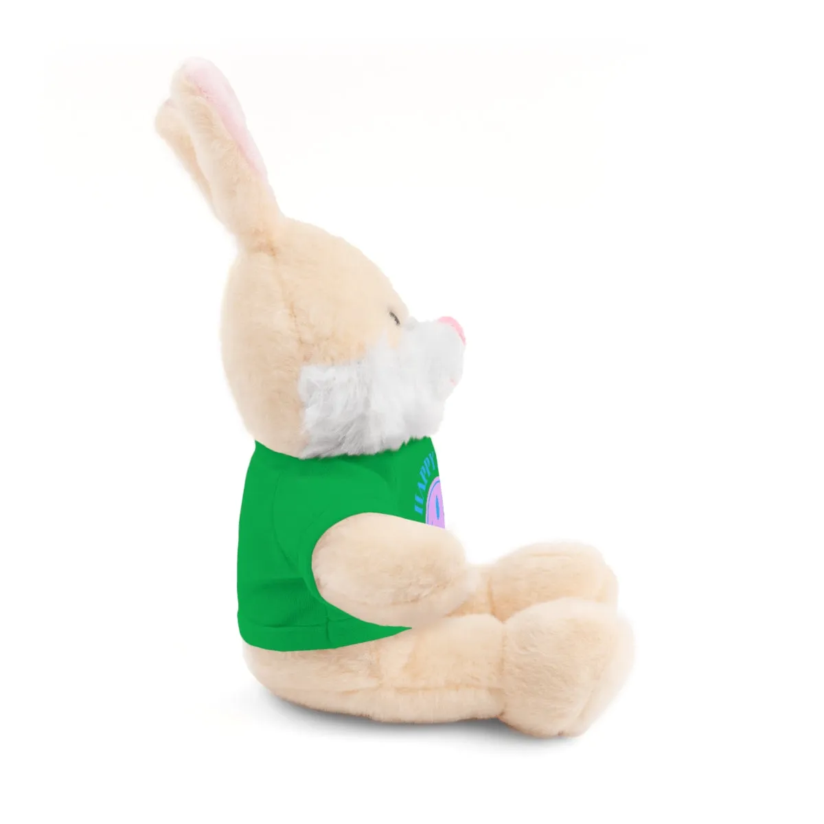 Happy Spirit Happy Life Stuffie, Stuffy, Stuffed Animals with Tee, Happy Mind Gift, Inspo , Love Toy Panda, Bear, Bunny, Jaguar, She
