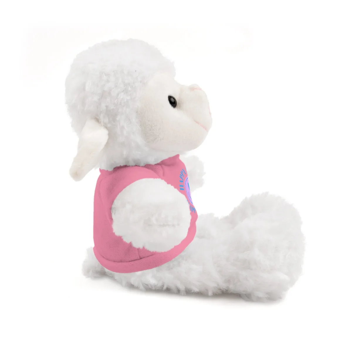 Happy Spirit Happy Life Stuffie, Stuffy, Stuffed Animals with Tee, Happy Mind Gift, Inspo , Love Toy Panda, Bear, Bunny, Jaguar, She