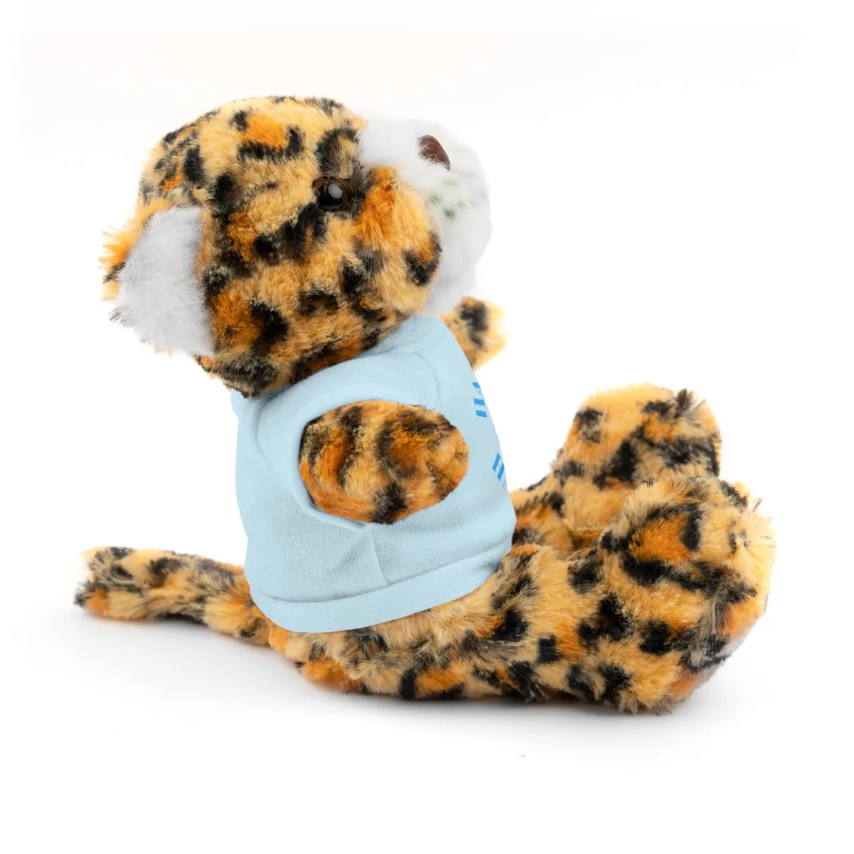 Happy Spirit Happy Life Stuffie, Stuffy, Stuffed Animals with Tee, Happy Mind Gift, Inspo , Love Toy Panda, Bear, Bunny, Jaguar, She