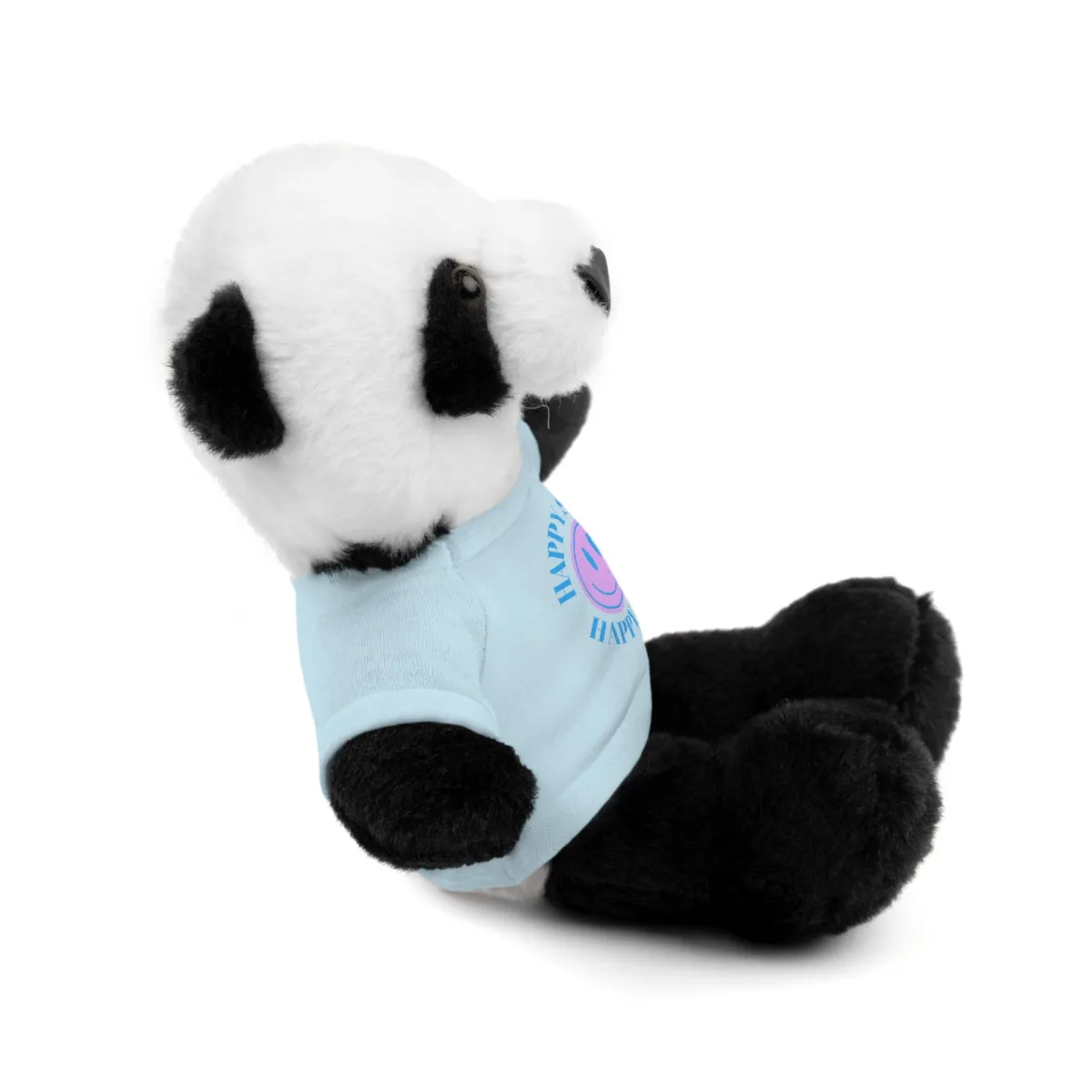 Happy Spirit Happy Life Stuffie, Stuffy, Stuffed Animals with Tee, Happy Mind Gift, Inspo , Love Toy Panda, Bear, Bunny, Jaguar, She