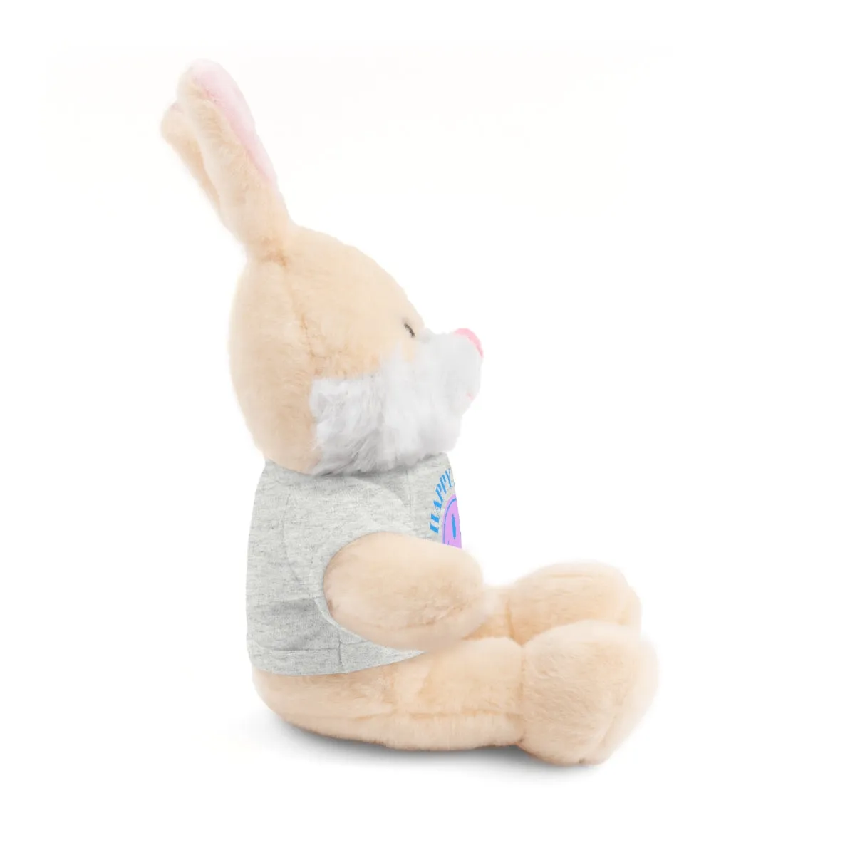 Happy Spirit Happy Life Stuffie, Stuffy, Stuffed Animals with Tee, Happy Mind Gift, Inspo , Love Toy Panda, Bear, Bunny, Jaguar, She