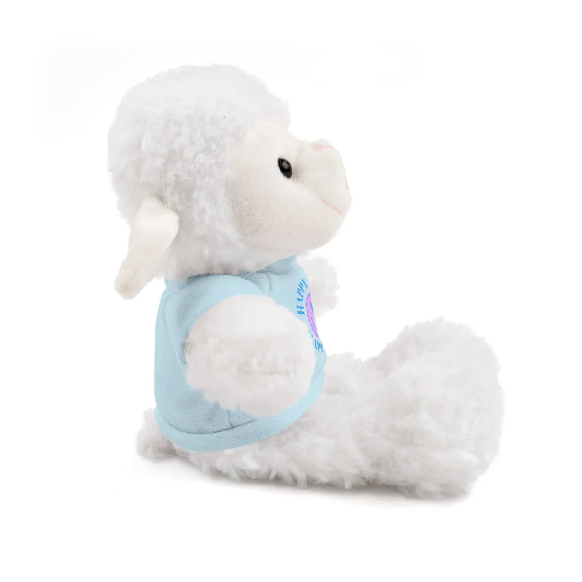 Happy Spirit Happy Life Stuffie, Stuffy, Stuffed Animals with Tee, Happy Mind Gift, Inspo , Love Toy Panda, Bear, Bunny, Jaguar, She