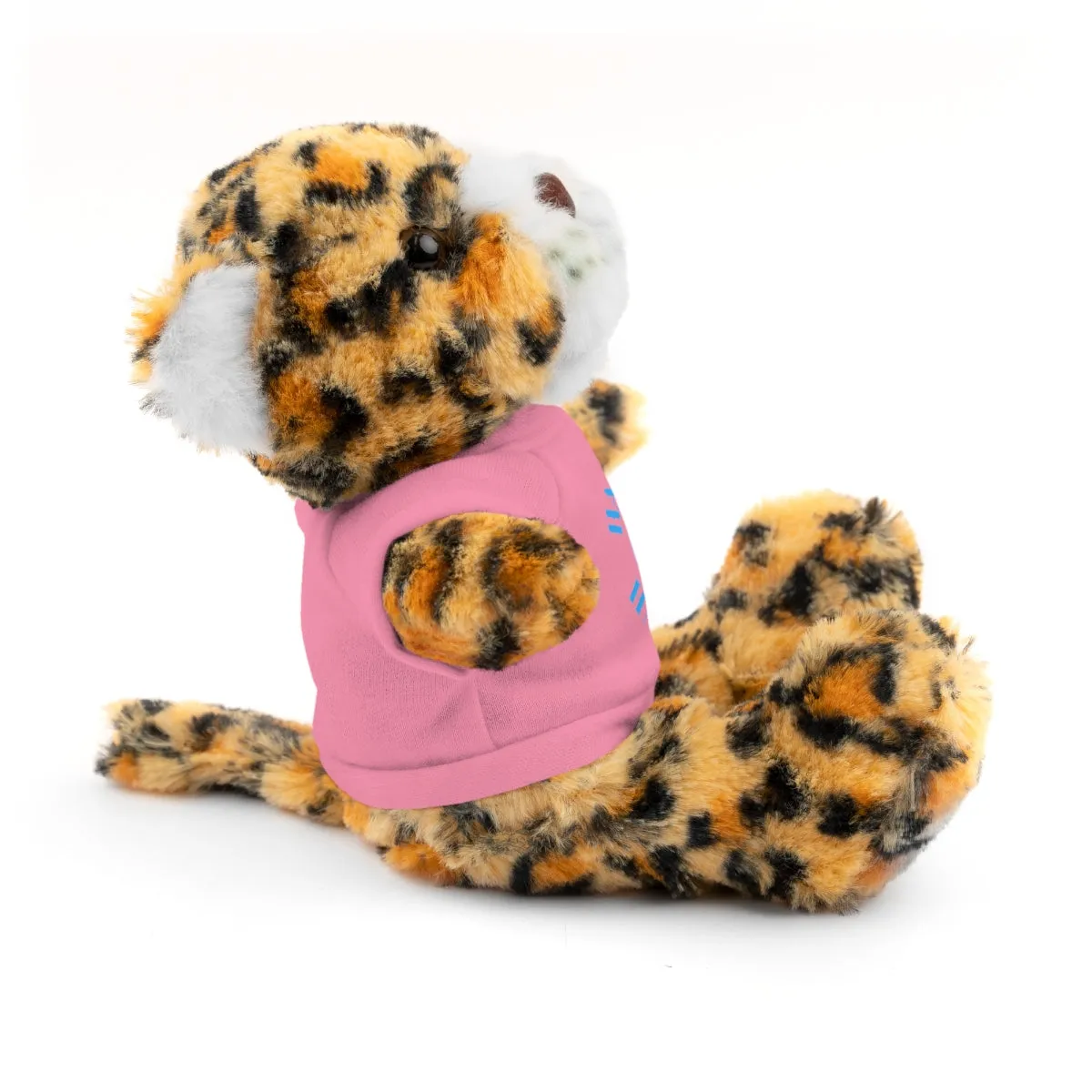 Happy Spirit Happy Life Stuffie, Stuffy, Stuffed Animals with Tee, Happy Mind Gift, Inspo , Love Toy Panda, Bear, Bunny, Jaguar, She