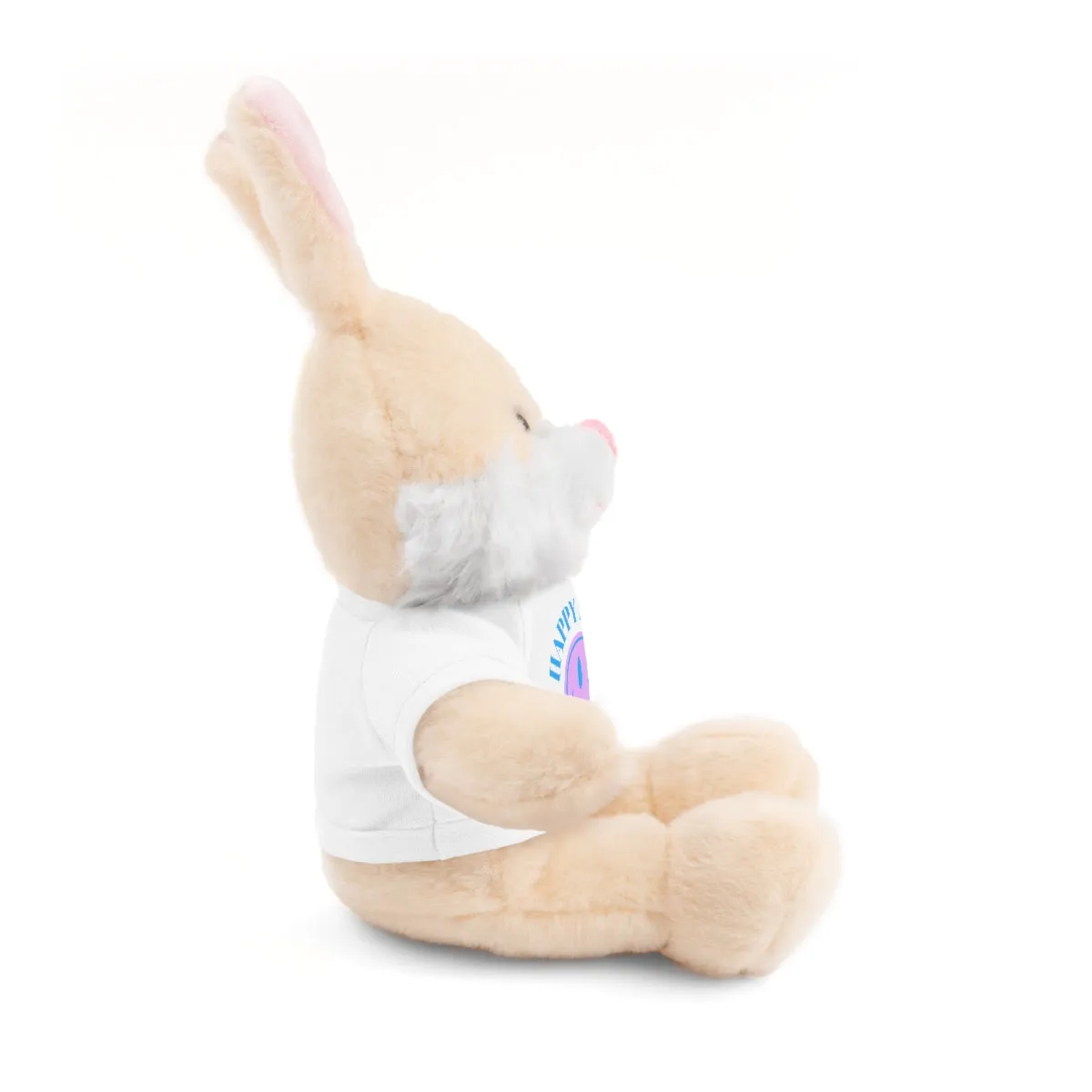 Happy Spirit Happy Life Stuffie, Stuffy, Stuffed Animals with Tee, Happy Mind Gift, Inspo , Love Toy Panda, Bear, Bunny, Jaguar, She