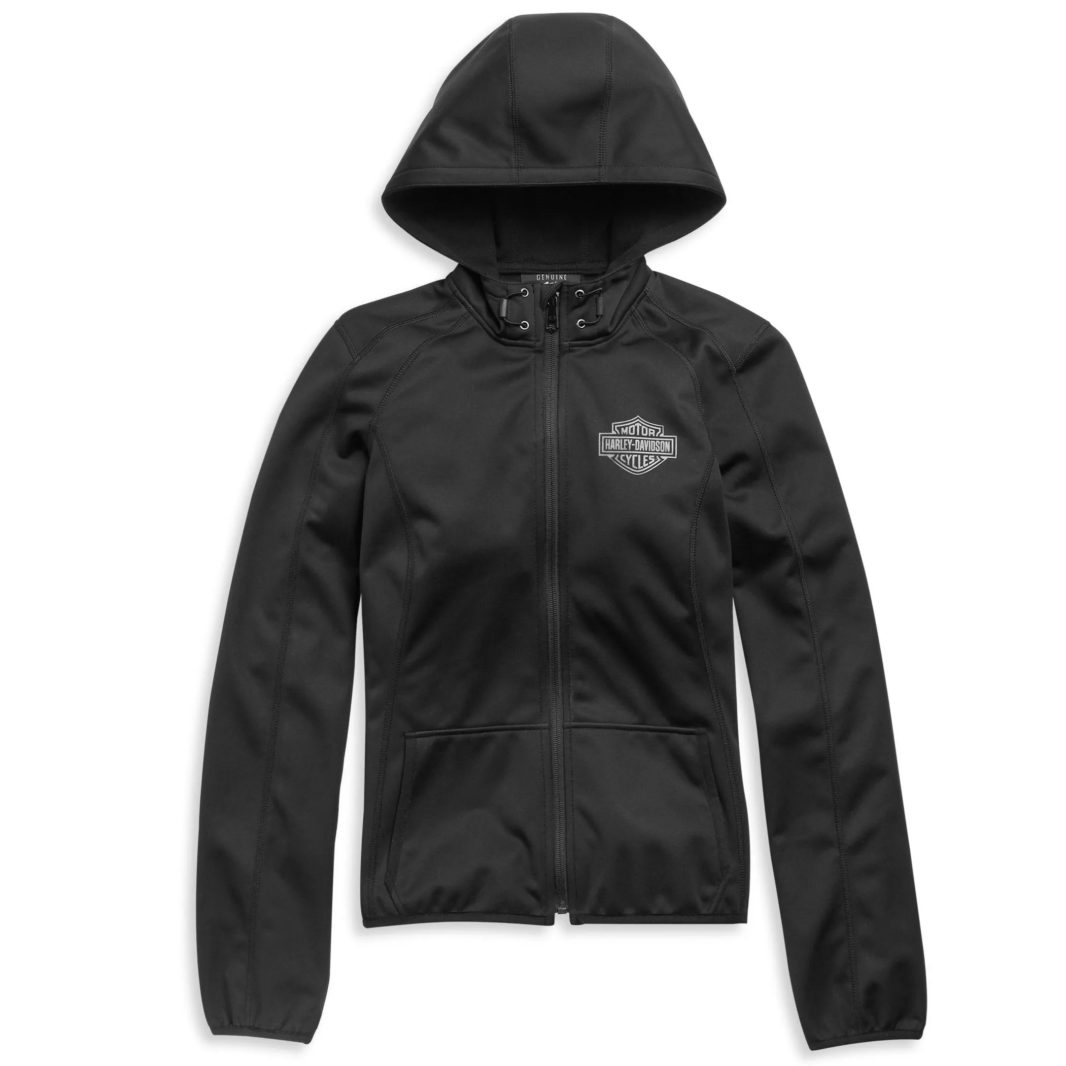 Harley-Davidson Women's Willie G. Skull Auroral II 3-in-1 Leather Riding Jacket, Black 98011-21VW