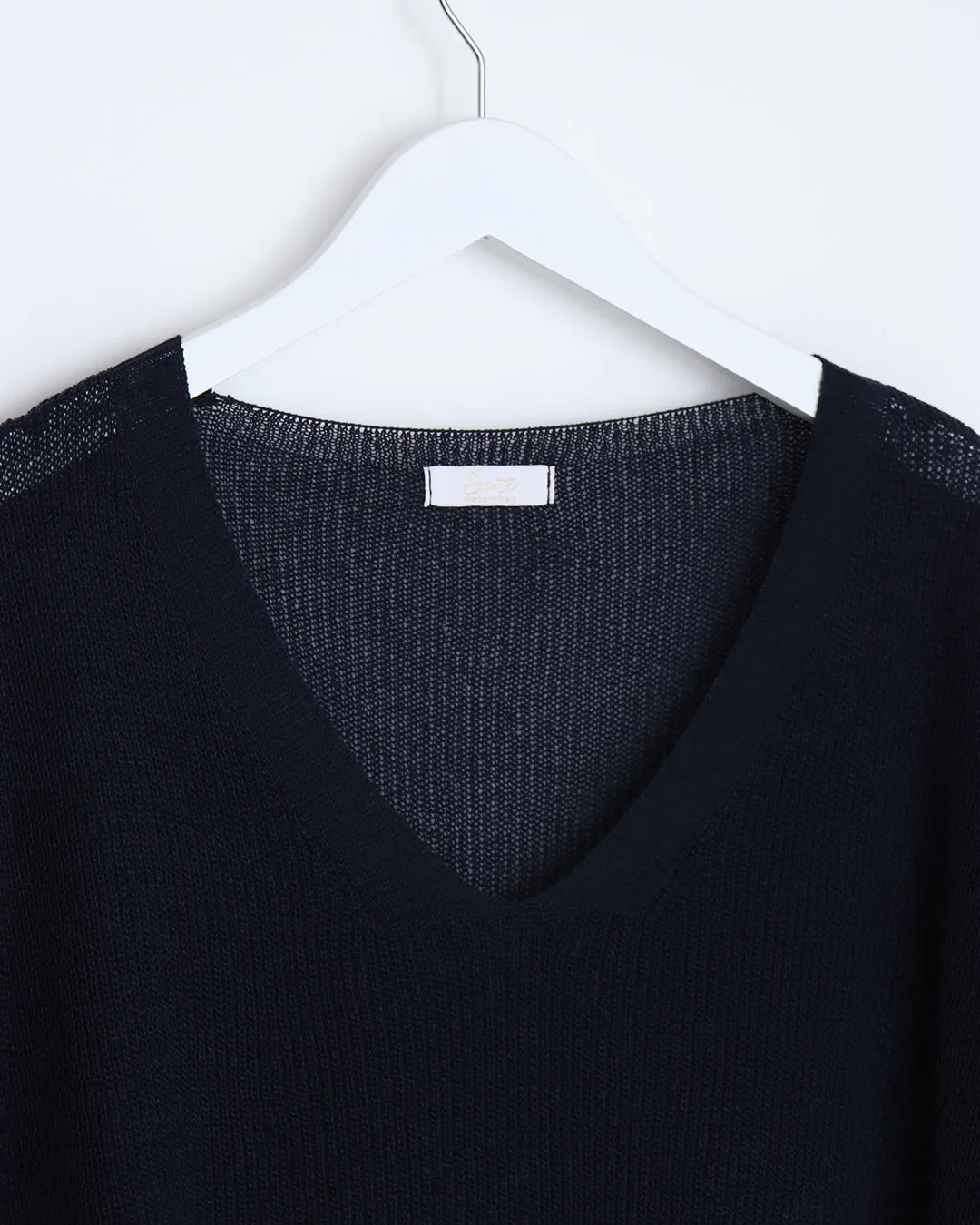 Ingrid V-Neck Tank Top - Navy