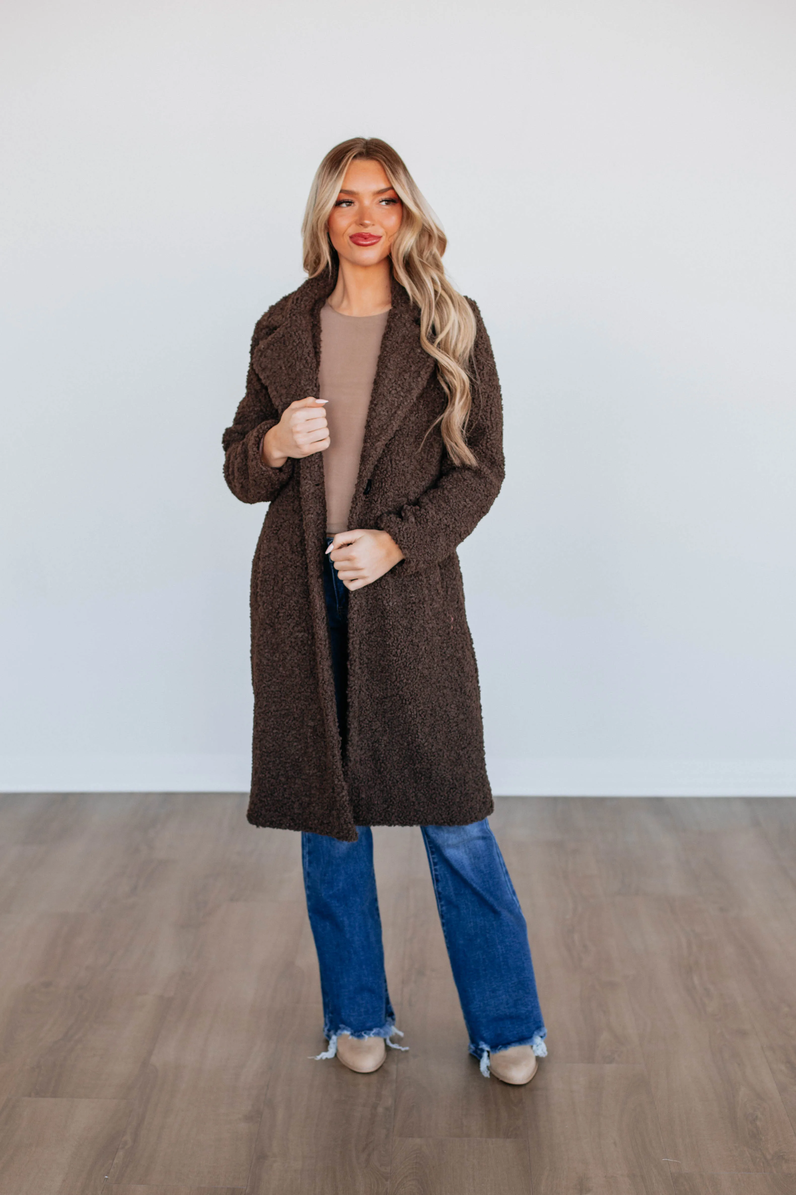 Jara Sherpa Coat