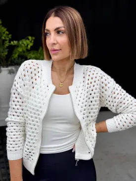 Jenny Cardigan (White)